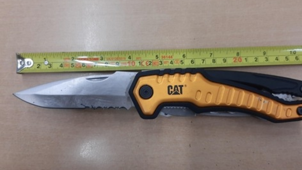 BPOL-FL: FL - Mann mit Messer im Zug sorgt für Einsatz der Bundespolizei - Foto: presseportal.de