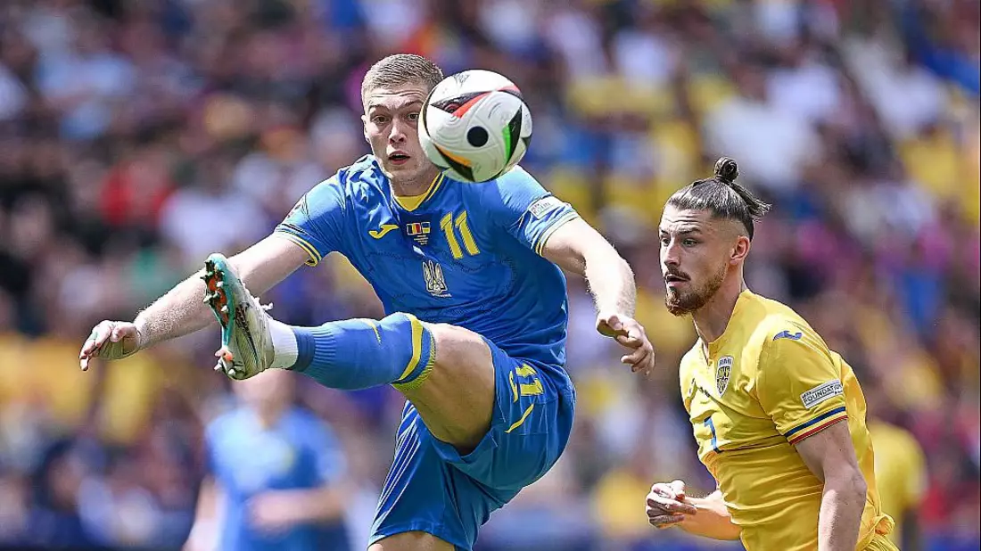 Rumänien - Ukraine am 17.06.2024 - Bild: Pressefoto Ulmer, über dts Nachrichtenagentur