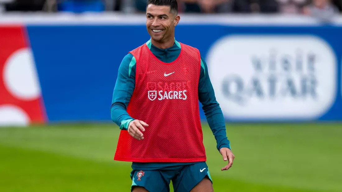 Portugals Superstar Cristiano Ronaldo haderte viel. - Bild: David Inderlied/dpa