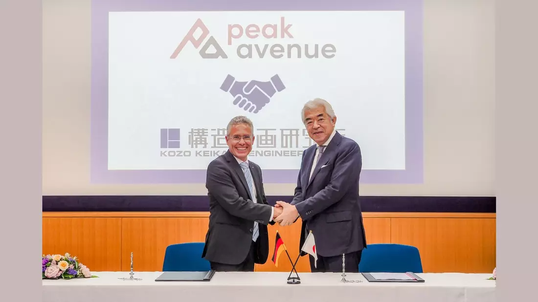 PeakAvenue begrüsst Kozo Keikaku Engineering als neuen strategischen Partner in Japan - Bild: presseportal.de