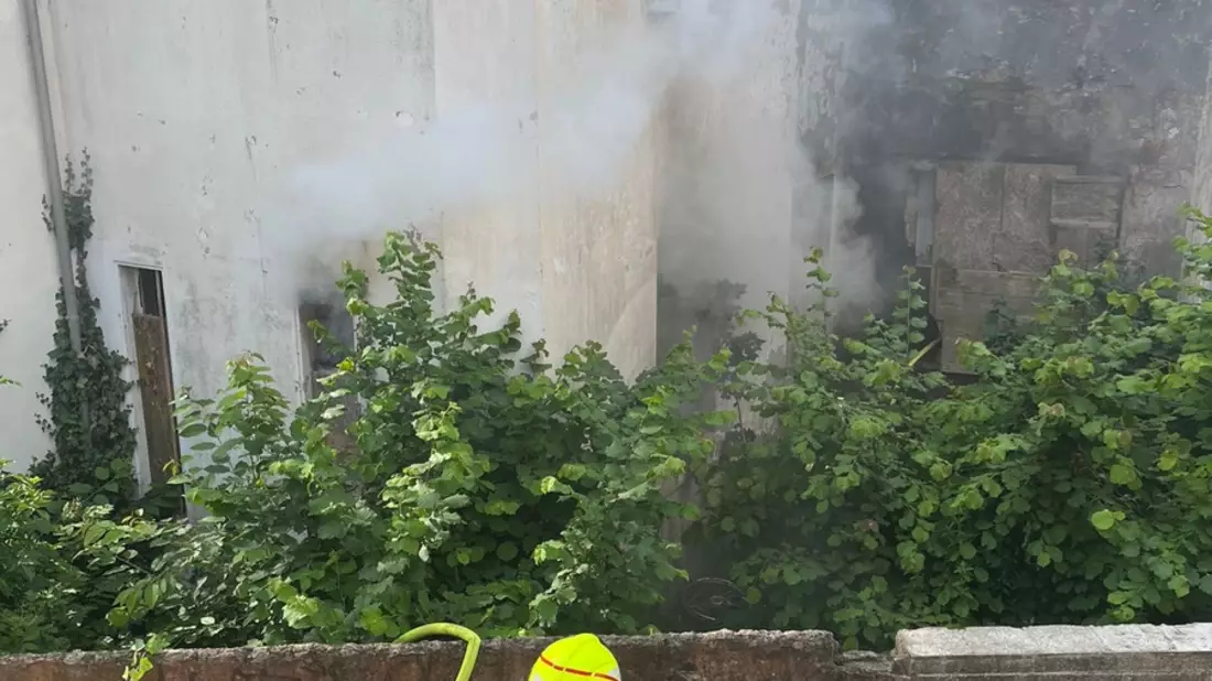 FW-EN: Brand im Gebäude, Lohmannsgasse - Bild: presseportal.de