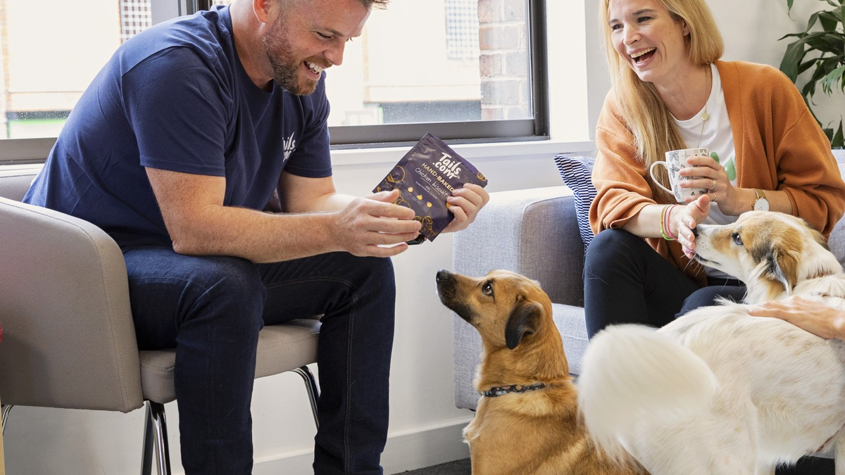 Zurück ins Büro - nicht ohne meinen Hund / Wie vierbeinige Wohlfühlmanager den Arbeitsplatz bereichern - Foto: presseportal.de