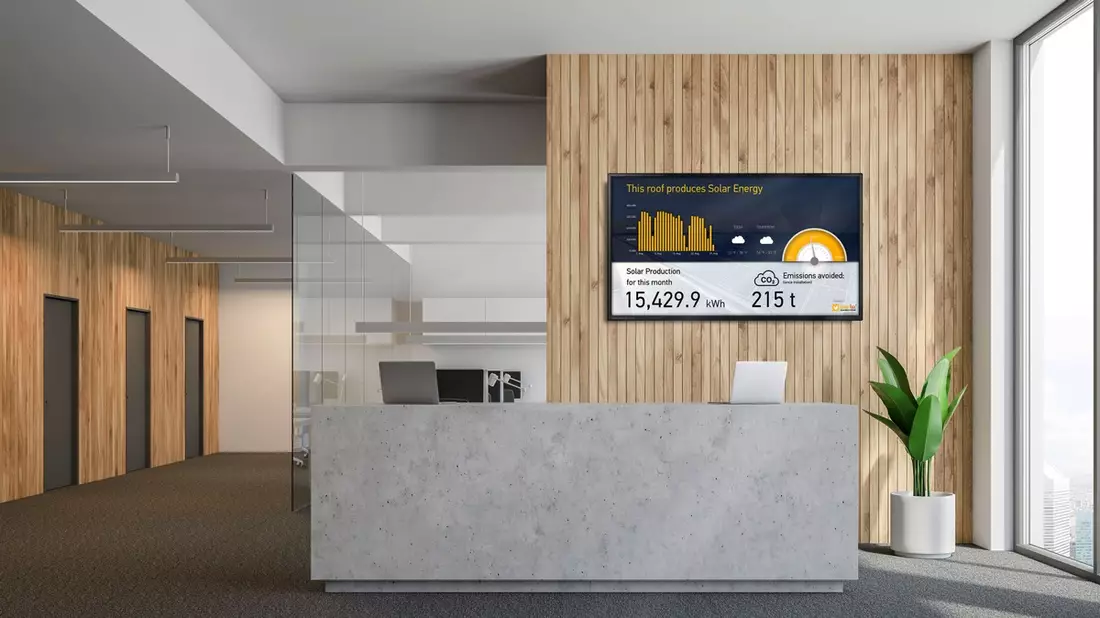 Tue Gutes und zeige es - Solarfox stellt Produktneuheiten zur Visualisierung von Solarstrom auf der SmarterE 2024 in München vor - Bild: presseportal.de