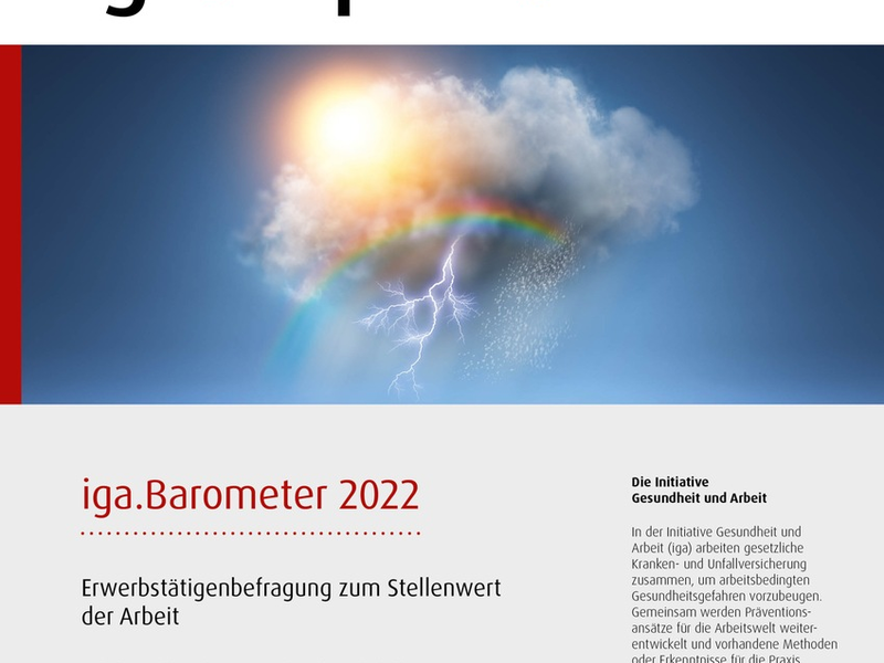 iga-Umfrage: Erwerbstätige sind mit ihrer Arbeit zufrieden - Foto: presseportal.de