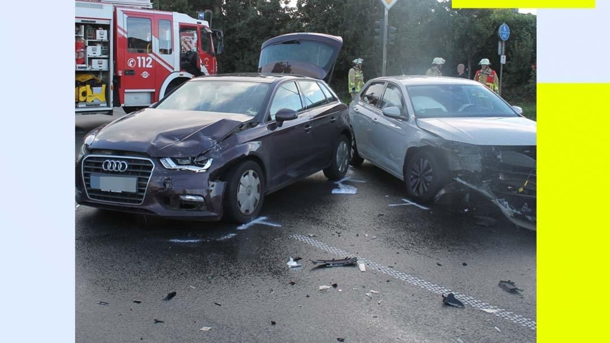 POL-DU: Mündelheim: Verkehrsunfall im Kreuzungsbereich - Foto: presseportal.de