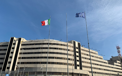 Sitz der Anti-Mafia-Behörde (DIA). - Foto: Annette Reuther/dpa