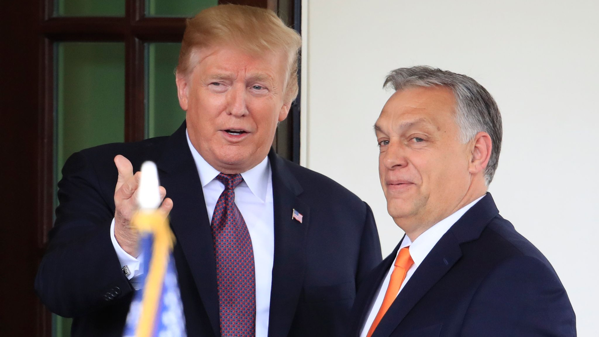 Der damalige US-Präsident Donald Trump (l) und Ungarns Ministerpräsident Viktor Orban: Die beiden Rechtspopulisten haben politisch viel gemeinsam (Archivbild). - Foto: Manuel Balce Ceneta/AP/dpa