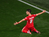 Traf sehenswert zum zwischenzeitlichen 2:1 der Türkei gegen Georgien: Arda Güler. - Foto: Julian Stratenschulte/dpa