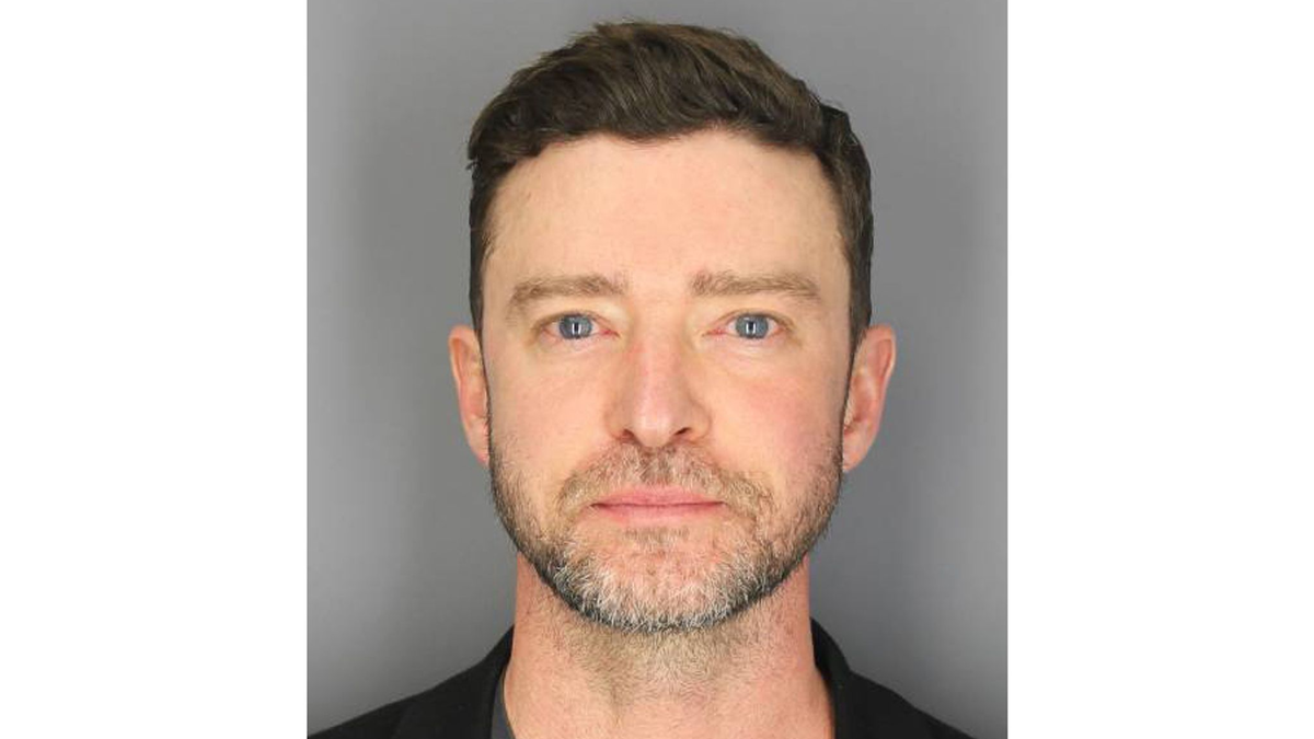 Die Polizei veröffentlichte diesen «Mug Shot» von Justin Timberlake. - Foto: Sag Harbor Police Department/dpa