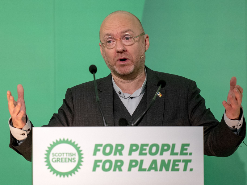 Bisher gelang es den schottischen Grünen um ihren Co-Vorsitzenden Patrick Harvie noch nie, einen Sitz im Unterhaus in London zu erlangen. - Foto: Jane Barlow/PA Wire/dpa