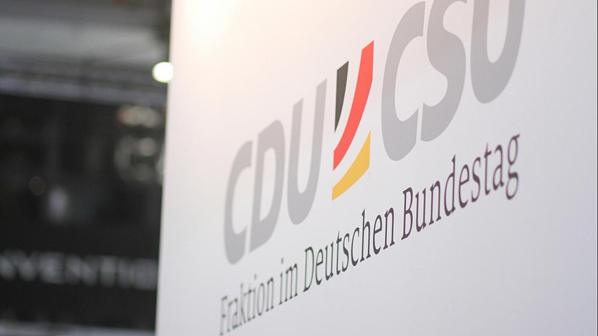 Logo der CDU/CSU-Fraktion im Bundestag (Archiv) - Foto: über dts Nachrichtenagentur