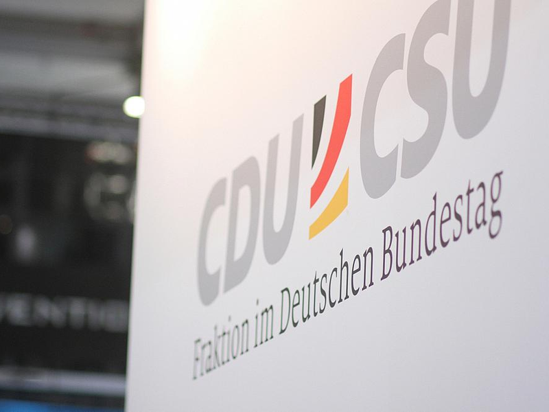 Logo der CDU/CSU-Fraktion im Bundestag (Archiv) - Foto: über dts Nachrichtenagentur