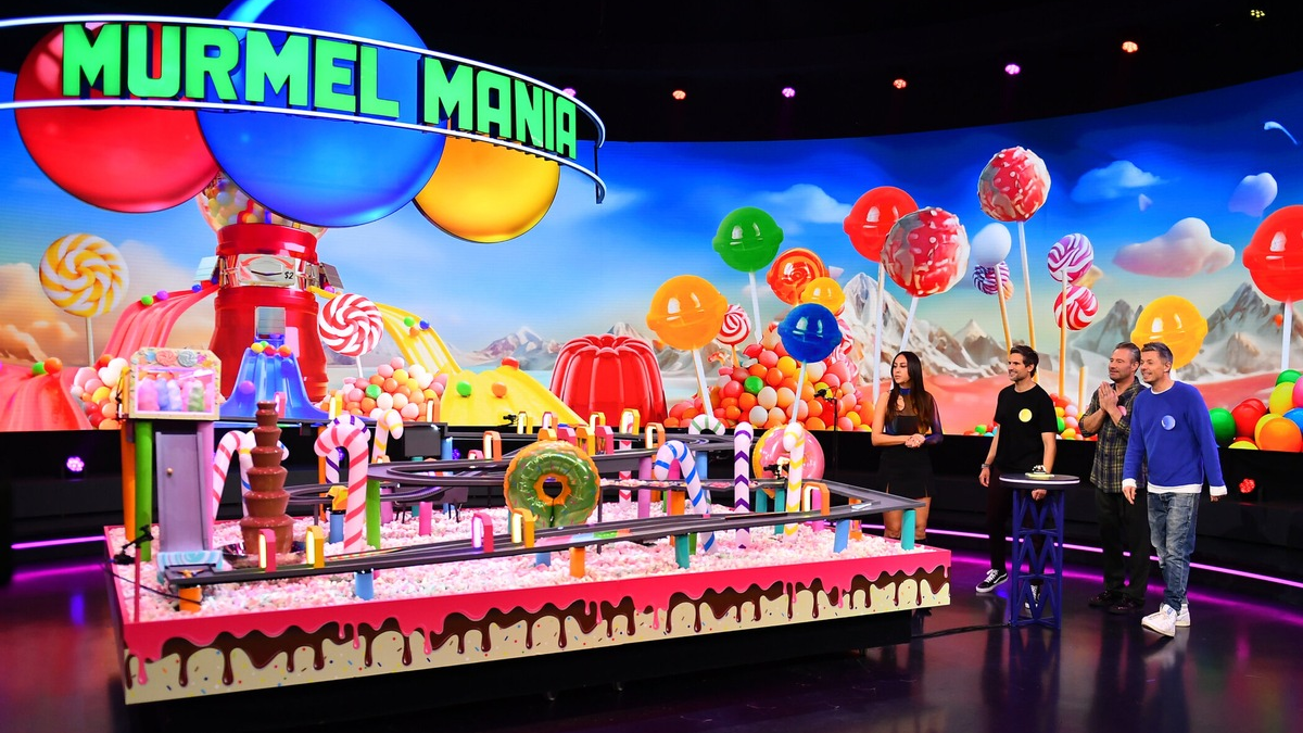 Melissa Khalaj Tom Beck Sascha Michi Beck Murmel Mania - Foto: SAT.1/Julia Feldhagen, presseportal.de