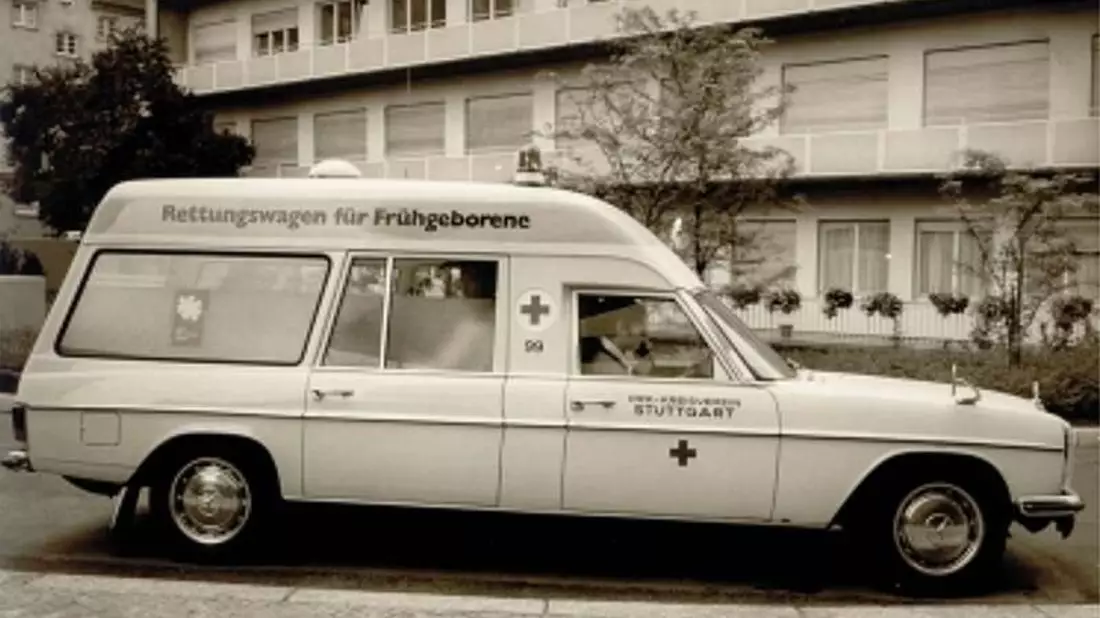 Zum 25. Juni 2024: 50 Jahre Baby-Notarztwagen / Eine Erfindung für die Kleinsten feiert Geburtstag - Bild: presseportal.de