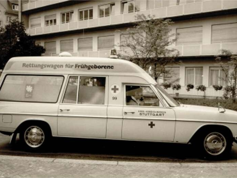 Zum 25. Juni 2024: 50 Jahre Baby-Notarztwagen / Eine Erfindung für die Kleinsten feiert Geburtstag - Foto: presseportal.de