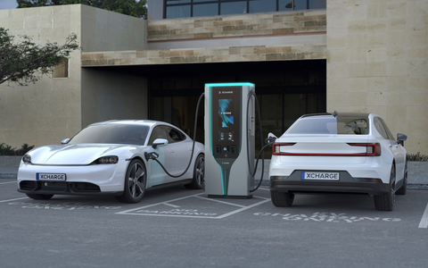 XCharge präsentiert auf der Power2Drive Europe seine Ladelösungen für die Transformation hin zur E-Mobility / Im Rahmen der Messe ist zum ersten Mal die neue und kompakte Ladestation C7 Slim zu sehen - Foto: presseportal.de XCharge präsentiert auf der Power2Drive Europe seine Ladelösungen für die Transformation hin zur E-Mobility / Im Rahmen der Messe ist zum ersten Mal die neue und kompakte Ladestation C7 Slim zu sehen - Foto: presseportal.de