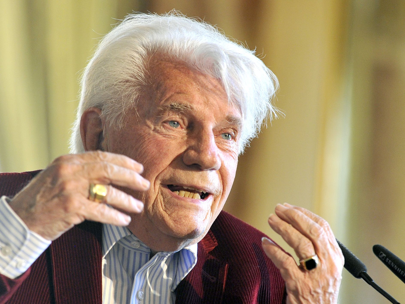 Im Alter von nur 18 Jahren spielte er erstmals in einer Gastrolle am Burgtheater: Gerhard Klingenberg - hier im Juni 2014. - Foto: Hans Punz/APA/dpa