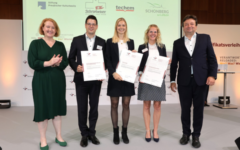 Gelebte Verantwortung: Techem mit Zertifikat zum audit berufundfamilie ausgezeichnet - Foto: presseportal.de