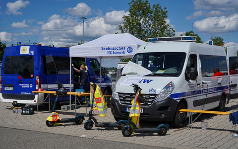 THW LV BW: Technisches Hilfswerk (THW) - Unterstützung für eine sichere EURO 2024 - Foto: presseportal.de THW LV BW: Technisches Hilfswerk (THW) - Unterstützung für eine sichere EURO 2024 - Foto: presseportal.de