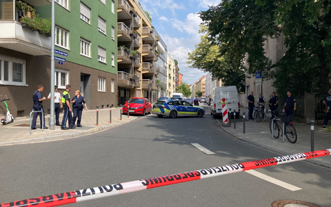 Mehrere Häuser sind evakuiert worden. - Foto: Irena Güttel/dpa