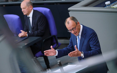 Olaf Scholz und Friedrich Merz (Archiv) - Foto: über dts Nachrichtenagentur