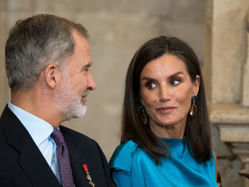 König Felipe VI. und Königin Letizia von Spanien. - Foto: Diego Radamés/EUROPA PRESS/dpa