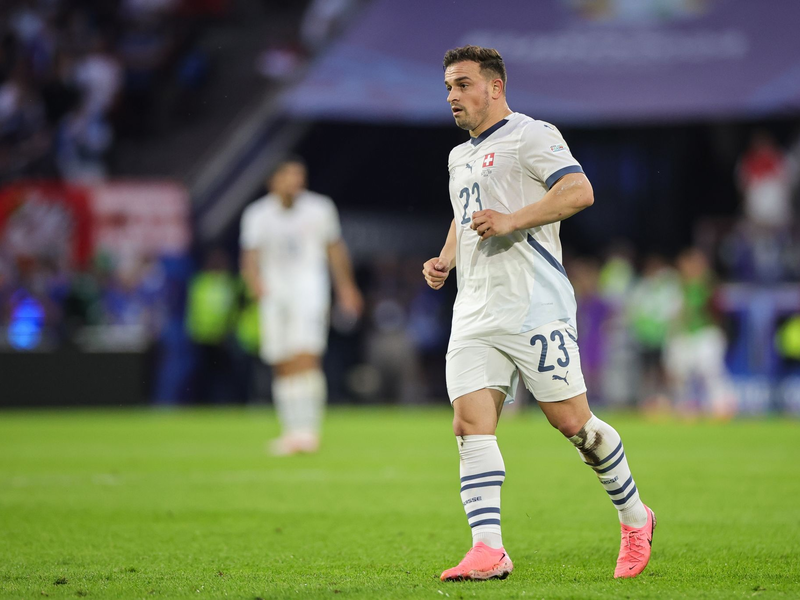 Xherdan Shaqiri traf aus knapp 20 Metern zum Ausgleich. - Foto: Rolf Vennenbernd/dpa