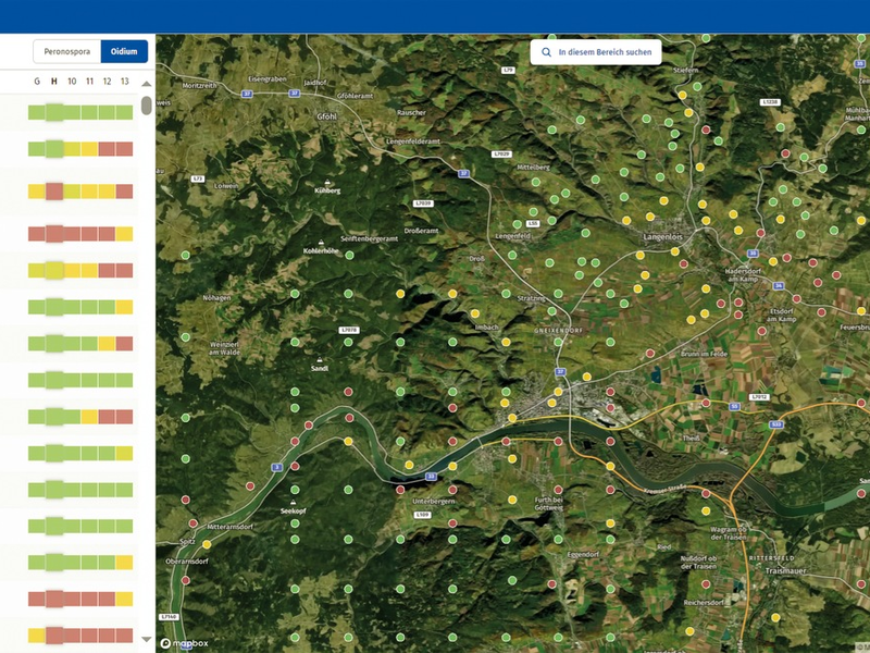 Digitales vine4cast Service schafft Planungssicherheit im Weinbau - Foto: presseportal.de