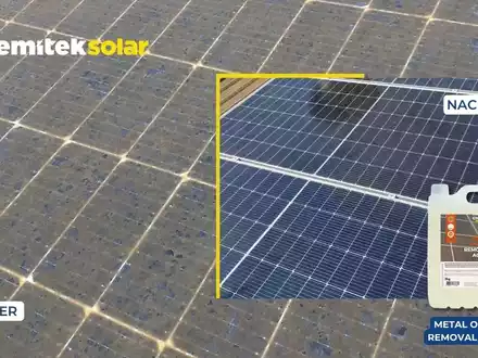 Chemitek Solar erweitert sein Sortiment an Solarreinigungslösungen um den neuen Metal Removal Agent - Foto: presseportal.de