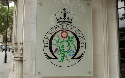 Der britische Supreme Court in London. - Foto: Matt Dunham/AP/dpa