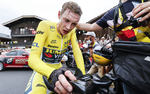 Jonas Vingegaard wird bei der Tour de France starten. - Foto: Pool Corvos Tim Van Wichelen/belga/dpa