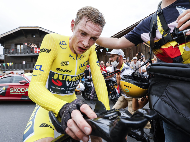 Jonas Vingegaard wird bei der Tour de France starten. - Foto: Pool Corvos Tim Van Wichelen/belga/dpa