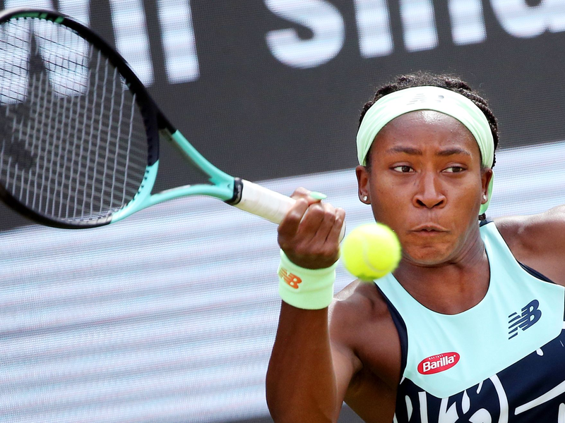 Hat sich mit 7:6 (8:6), 6:2 gegen die Russin Jekaterina Alexandrowa durchgesetzt: Die US-Amerikanerin Coco Gauff. - Foto: Wolfgang Kumm/dpa