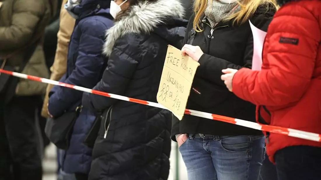 Helfer und Gastgeber warten auf Flüchtlinge aus der Ukraine (Archiv) - Bild: über dts Nachrichtenagentur