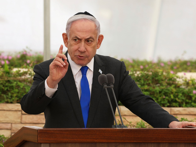 Benjamin Netanjahus Video, in dem er die US-Regierung wegen einer zurückgehaltenen Waffenlieferung harsch angegriffen hatte, sorgt für eine Kluft zwischen den Verbündeten. - Foto: Shaul Golan/Yedioth Ahronoth Newspaper Pool/AP/dpa