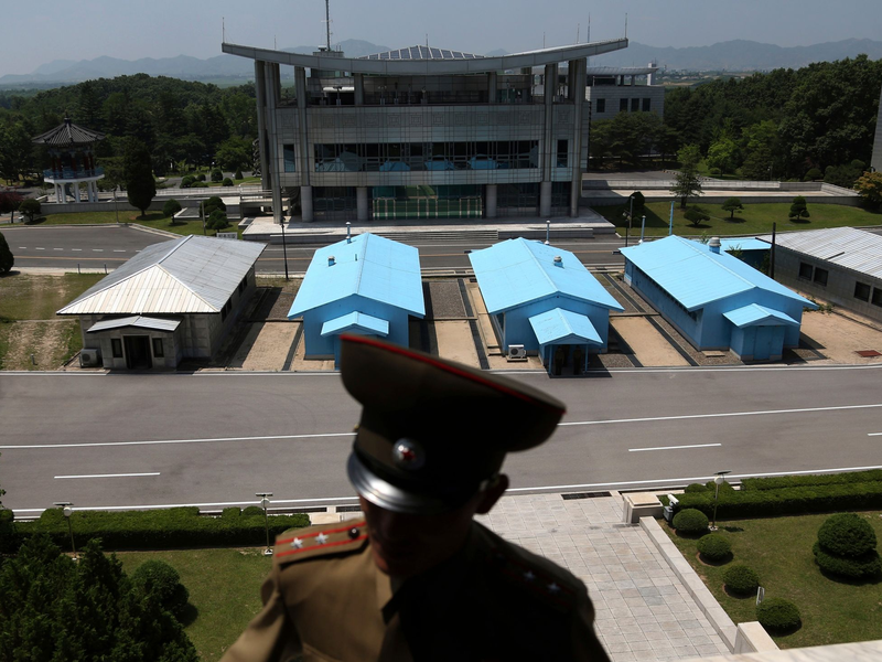 Zum dritten Mal seit Beginn des Monats ist es zu Grenzverletzungen an der demilitarisierten Zone zwischen Nord- und Südkorea gekommen. - Foto: Dita Alangkara/AP/dpa