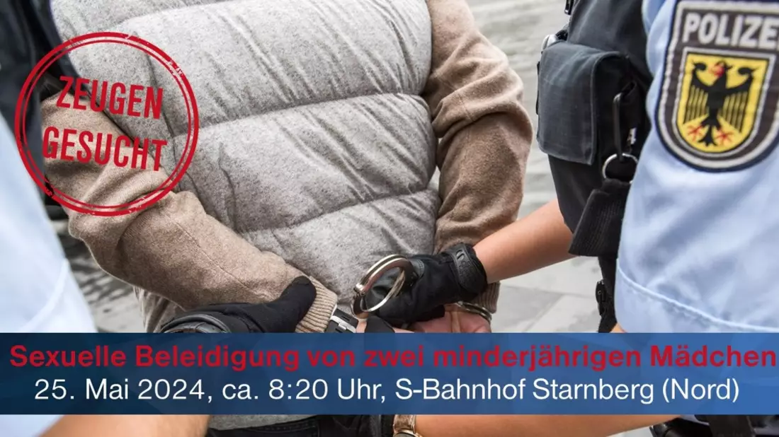 Bundespolizeidirektion München: Bundespolizei sucht Geschädigte von sexueller Beleidigung - Bild: presseportal.de