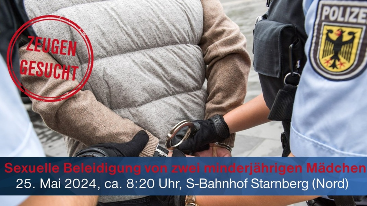 Bundespolizeidirektion München: Bundespolizei sucht Geschädigte von sexueller Beleidigung - Foto: presseportal.de