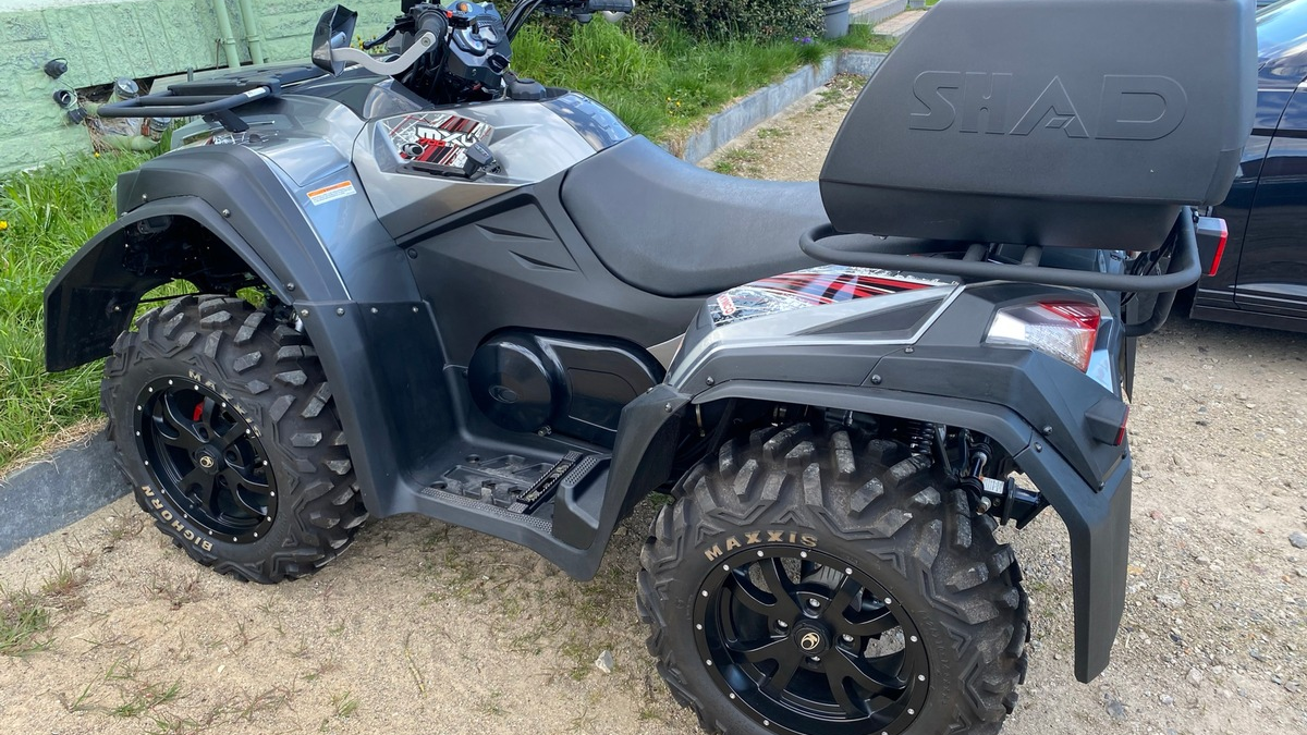 POL-GÜ: Diebe stehlen schwarzes Quad in Jürgenshagen - Fahndungsaufruf - Foto: presseportal.de