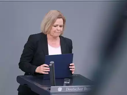 Nancy Faeser (Archiv) - Foto: über dts Nachrichtenagentur