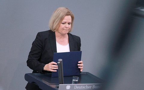 Nancy Faeser (Archiv) - Foto: über dts Nachrichtenagentur