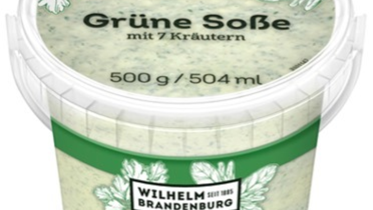 Wilhelm Brandenburg GmbH & Co. OHG ruft „Grüne Soße mit 7 Kräutern 500g“ zurück - Foto: presseportal.de