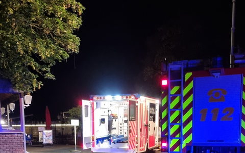 FW Xanten: Patiententransport von Flusskreuzfahrtschiff - Foto: presseportal.de