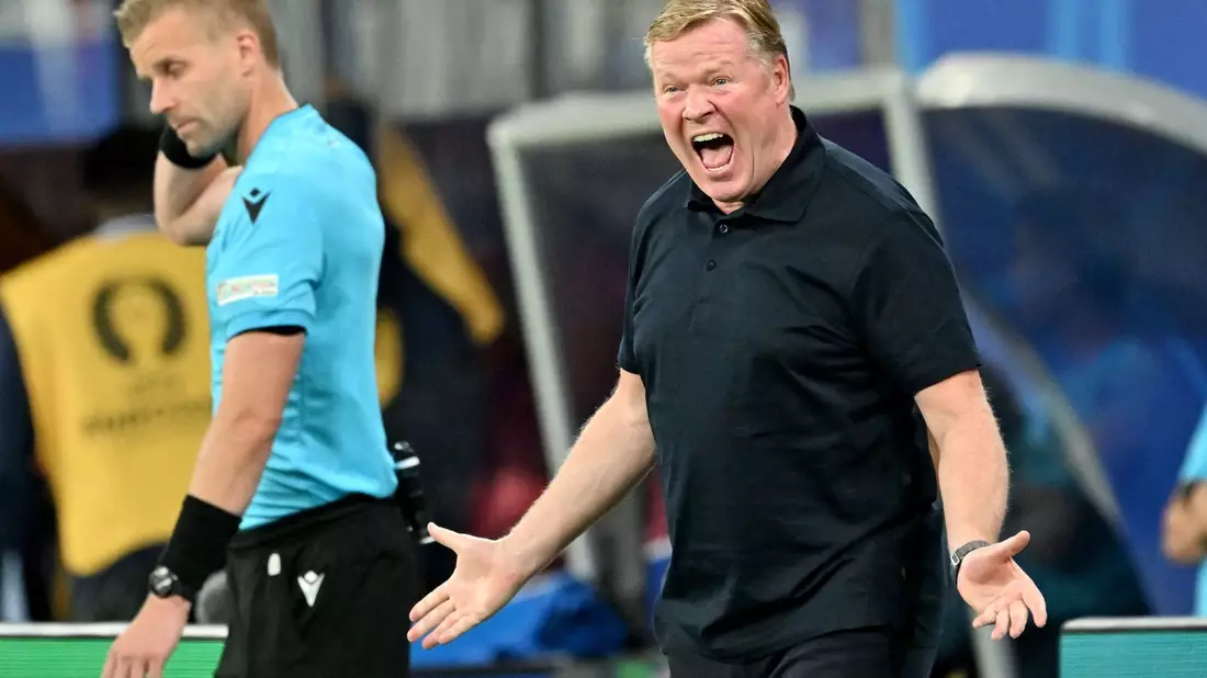 Der Treffer von Xavi Simons zum vermeintlichen 1:0 «hätte zählen müssen», findet Koeman. - Bild: Hendrik Schmidt/dpa