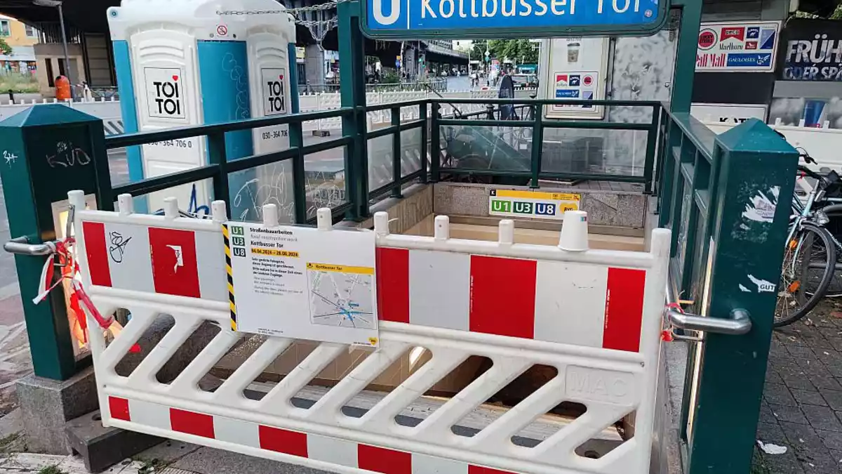 U-Bahnhof Kottbusser Tor am 22.06.2024 - Bild: über dts Nachrichtenagentur