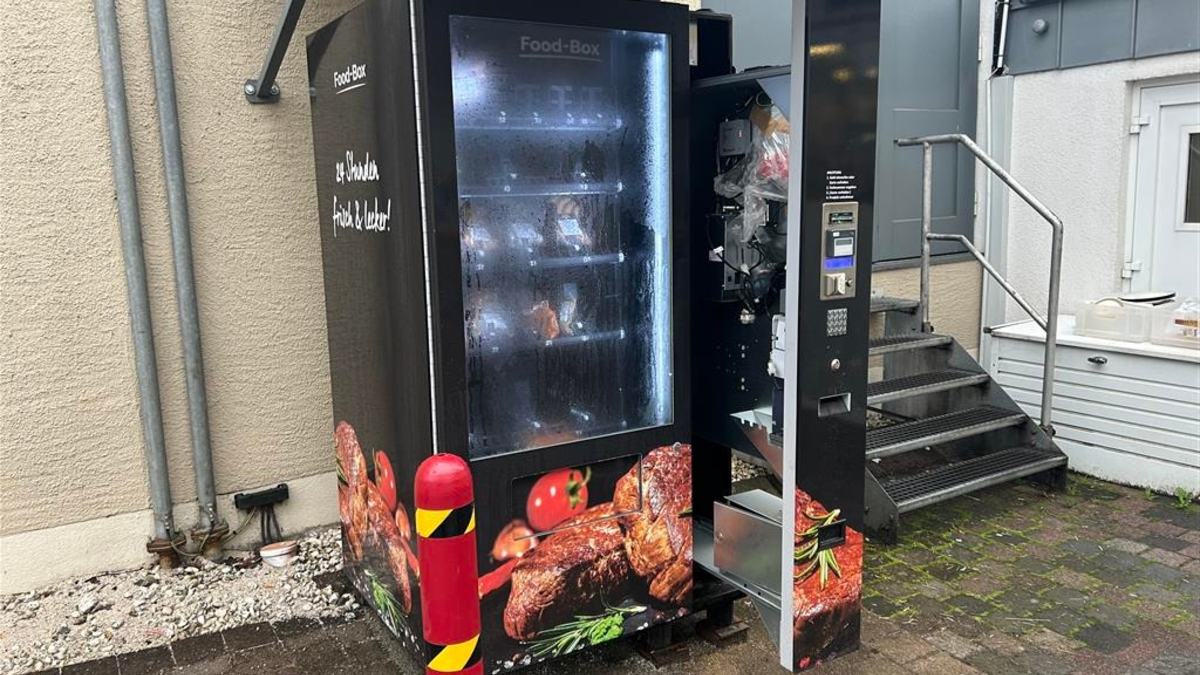 POL-PDWIL: Aufbruch von Verkaufsautomat - Foto: presseportal.de