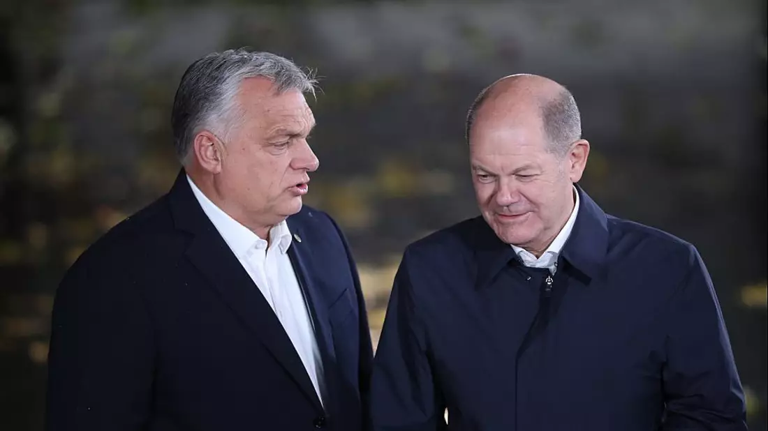 Viktor Orbán und Olaf Scholz (Archiv) - Bild: über dts Nachrichtenagentur