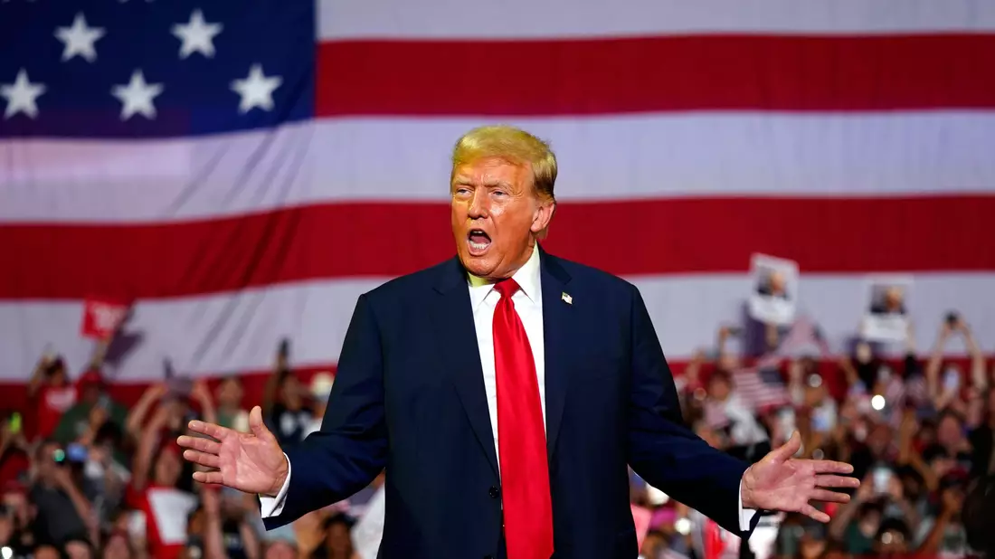 Trump lässt seit Monaten Spekulationen freien Lauf, wen er als Vize an seine Seite holen wird. - Bild: Chris Szagola/AP/dpa