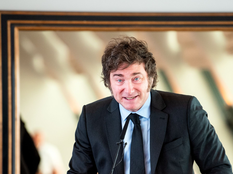 Vor Scholz haben bisher nur wenige Staats- und Regierungschefs Milei seit dessen Amtsantritt empfangen. - Foto: Daniel Bockwoldt/dpa