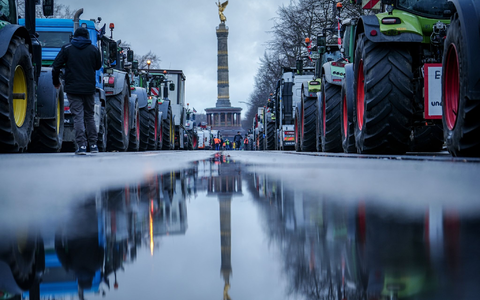 Nach bundesweiten Bauernprotesten hatte die Ampel-Koalition der Branche Entlastungen zugesichert. - Foto: Kay Nietfeld/dpa
